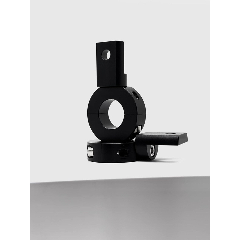ขาจับไฟ ขาจับไฟสปอร์ตไลท์ Bracket แคชบาร์ จำนวน1 คู่ เกรดอลูมิเนียมบริสุทธิ์มี2ขนาด25-26 mm.