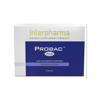 Interpharma Probac10 อินเตอร์ฟาร์มา โปรแบคเท็น อาหารเสริม 30Sachets