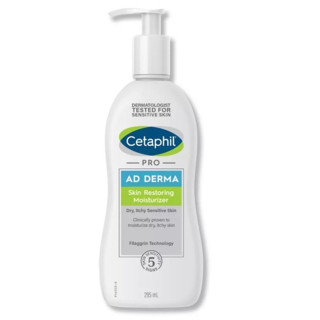 (809/ขวด ไม่แถม) Cetaphil PRO AD Derma Skin Restoring Moisturiser 295ml.