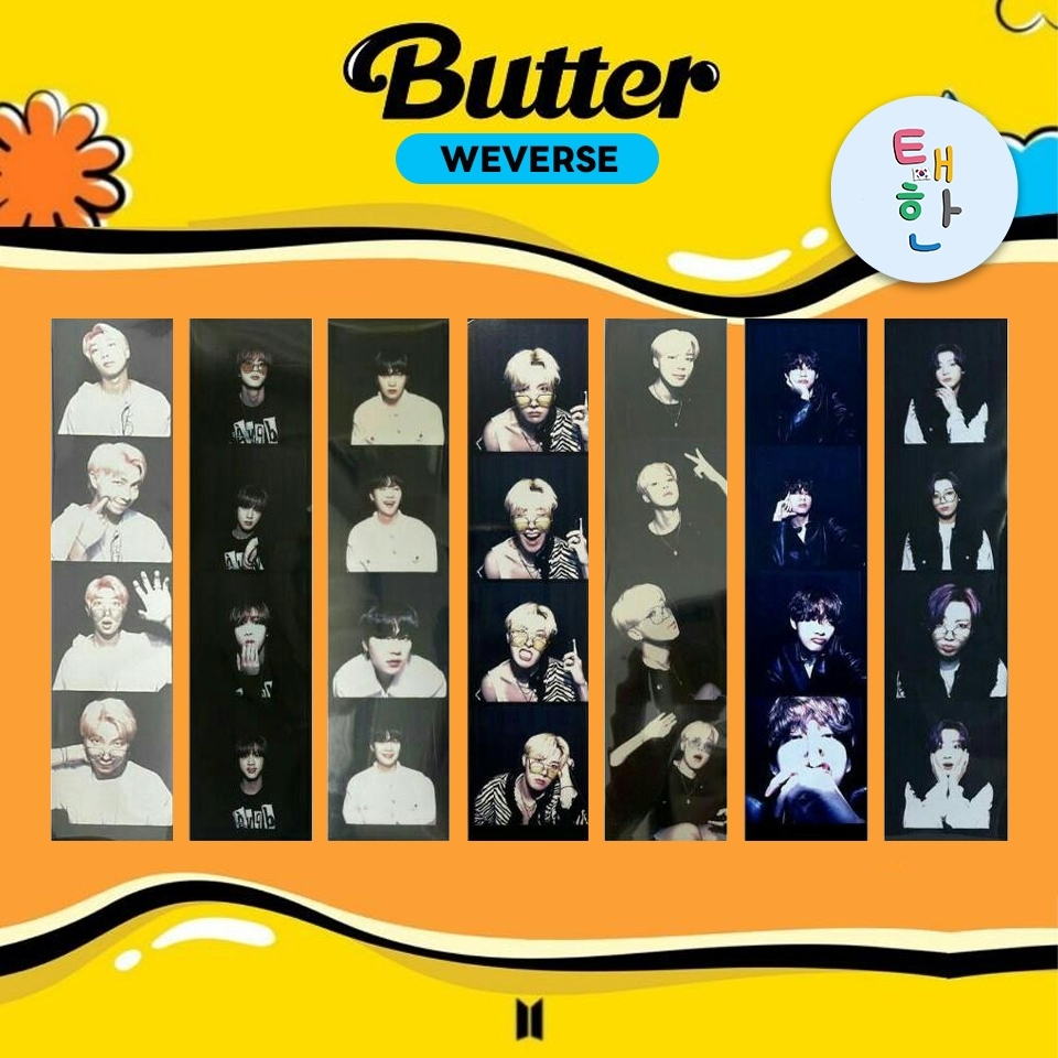 ✅พร้อมส่ง [BTS] 4CUT PHOTO BTS 'BUTTER' [Weverse Shop]