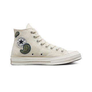 Converse รองเท้าผ้าใบ รุ่น Chuck 70 Timeless Graphic Hi Cream - A02764Cs3Cmxx สีครีม Unisex