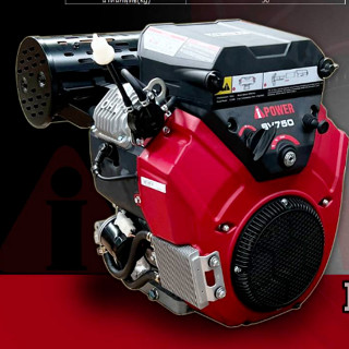 เครื่องยนต์เบนซิล 2 สูบ (V-TWIN) 4 จังหวะ AI POWER SV750 ระบบกุญแจสตาร์ท 744cc 27HP 27แรงม้า (ไม่รวมแบตเตอรี่)