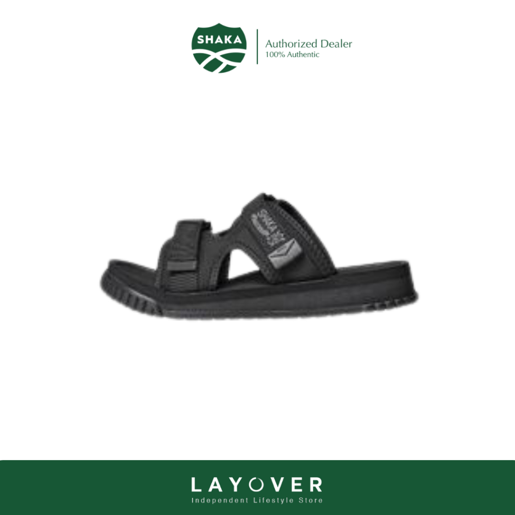 [ส่วนลด30% 16090FASHDD] [OLD LOGO]Shaka รองเท้า รุ่น Chill Out - Black