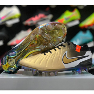 รองเท้า ฟุตบอล สตั๊ด Nike Tiempo Legend 10 elite FG มีเก็บเงินปลายทาง แถมถุงผ้า + ดันทรง + กล่อง ถ่ายจากงานจริง