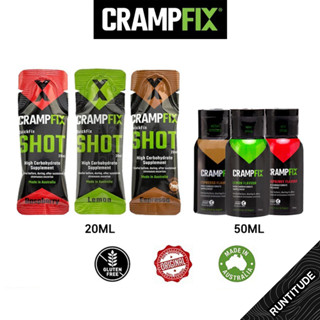 CrampFix เครื่องดื่มป้องกันตะคริว มี 3 รสชาติ 2 ขนาด สำหรับก่อนและหลังออกกำลังกาย แก้ได้ตะคริว100%