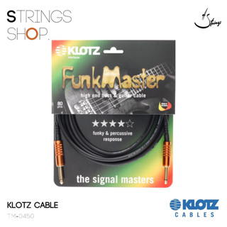 สายเคเบิ้ล KOTZ CABLE FUNKMASTER HIGH END GUITAR &amp; BASS CABLE - 4.5M (TM-0450,TM-R0450)