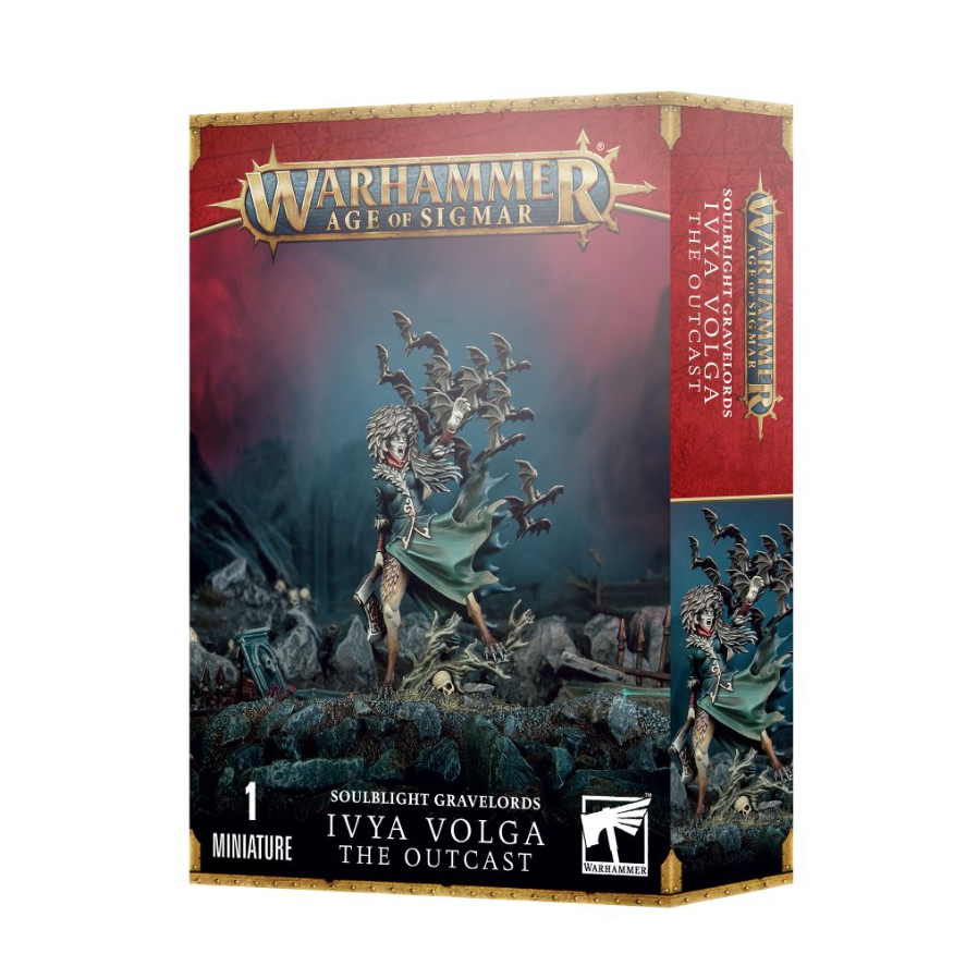[GWพร้อมส่ง] WARHAMMER AOS: SOULBLIGHT GRAVELORDS: IVYA VOLGA, THE OUTCAST โมเดลประกอบการเล่น