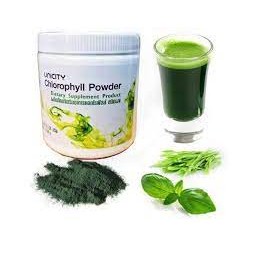 (ของแท้) Unicity Chlorophyll Powder...เครื่องดื่มคลอโรฟิลด์ชนิดผง...1 กระปุก 91.64 กรัม