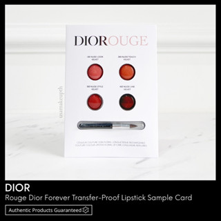 DIOR Rouge Dior Forever Transfer-proof lipstick ขนาดทดลอง พร้อมส่ง &amp; แท้