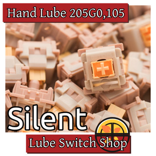 Outemu Silent Peace - 45,70 ชิ้น ลูปแล้ว Lubed Silent Linear Switch