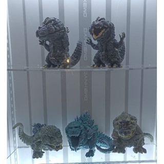 โมเดล ฟิกเกอร์ Godzilla Set 5 ตัว งานไม่มีกล่อง