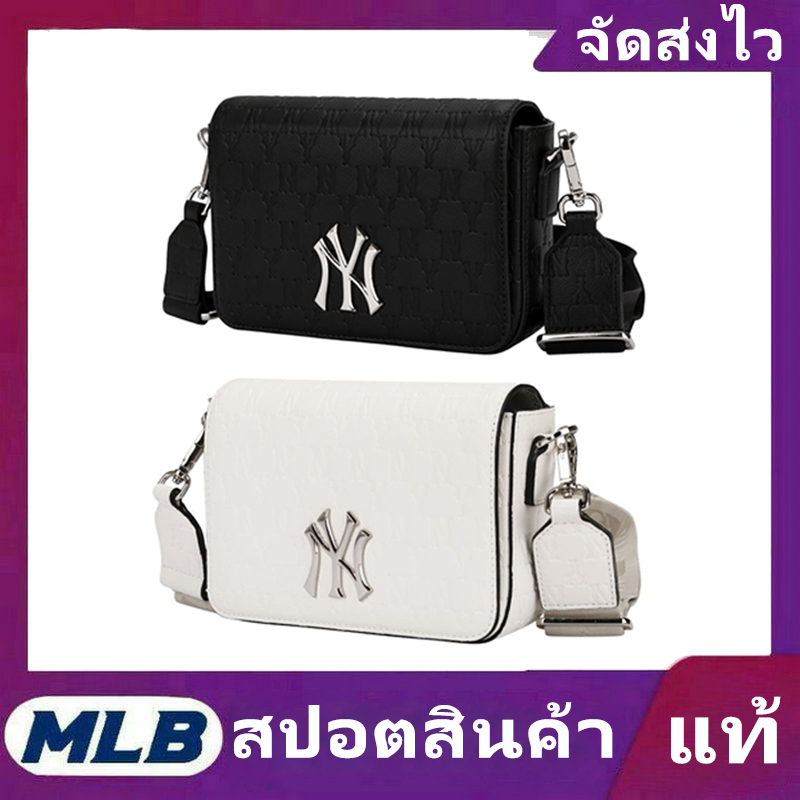 Priority delivery MLB shoulder bag แท้ camera crossbody bags saddle NY UNISEX CURVED CAPNY NEW YORK YANKEES กระเป๋าสะพาย