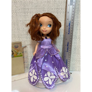 ตุ๊กตา Sofia the first ของแท้ มือสอง ผมเหนียวขึ้น สภาพ95% มีเสียง