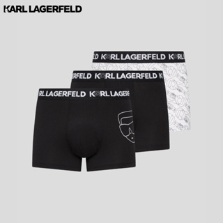 Karl Lagerfeld - KARL IKONIK TRUNKS – 3 PACK 230M2103 กางเกงชั้นในชาย