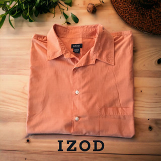 มือสอง • เสื้อเชิ้ตผู้ชายไซส์ใหญ่ IZOD size 2XLT (อก 58”)