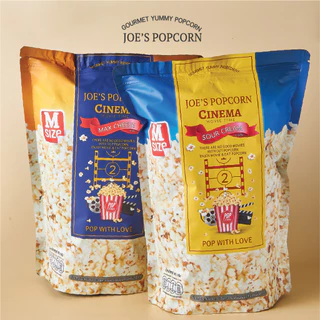 โจป๊อปคอร์น Joe's Popcorn โจมูฟวี่ ( JOE Movie ) แบบถุง 80 กรัม ( SIZE M ) 7 รสชาติ
