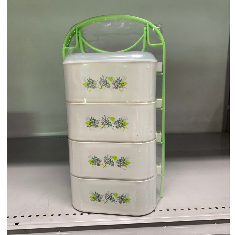 ปิ่นโต พลาสติก BPA Free เข้าไมโครเวฟได้