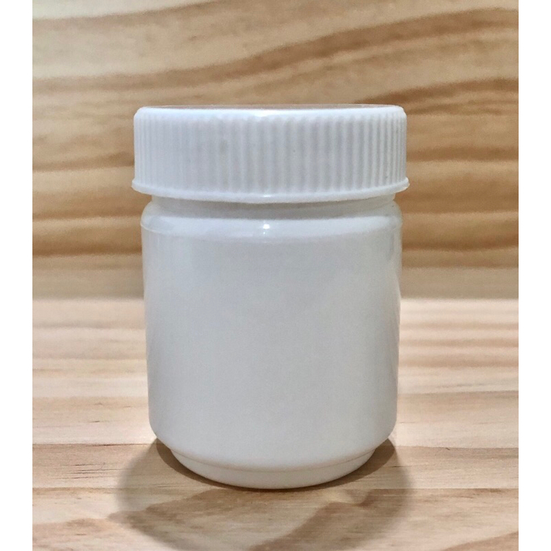 (แพ็คละ 100 ใบ) กระปุกยาหม่องพลาสติก 40 กรัม 60ml