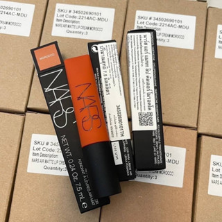 NARS ลิปสติก Air Matte Lip Color 7.5 ml สี Morocco โทนส้มก่ำๆ