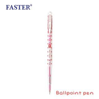 ปากกา ปากกาลูกลื่น ด็อทตี้ ดอท Faster หัว 0.38 มม. Dotty Dot Ball Point CX913 คละสี (1ด้าม)