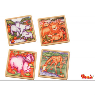 Voila- กระดานภาพต่อ - SAFARI JIGSAWS