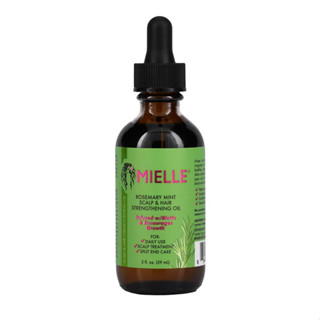 Mielle Scalp &amp; Hair Strengthening Oil, Rosemary Mint, 2 fl oz (59 ml)