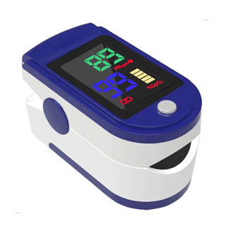 *พร้อมส่ง* เครื่องวัดออกซิเจนปลายนิ้วOximeter วัดชีพจรปลายนิ้วFingertip pulse oximeter Lk87