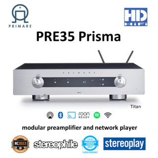 Primare PRE35 Prisma – modular preamplifier and network player