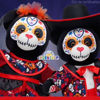 𝟭𝗦𝘁. ตุ๊กตาบิ้วอะแบร์ Day of the Dead 💀เทศกาลประจำชาติ Mexico ใหม่ปีล่าสุด⭐️Build-A-Bear Workshop⭐️สินค้านำเข้าแท้ 💯