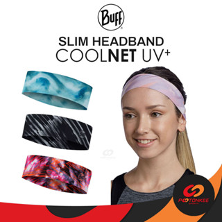 Pootonkee Sports BUFF COOLNET UV+ SLIM HEADBAND ผ้าบัฟคาดศีรษะ ซับเหงื่อ สำหรับใส่วิ่ง ปั่นจักรยาน หรือกิจกรรม outdoor