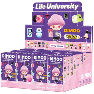 [พร้อมส่ง][ยกกล่อง]-DIMOO Life University 12ตัว (ลุ้น Secret)-POP MART🇯🇵