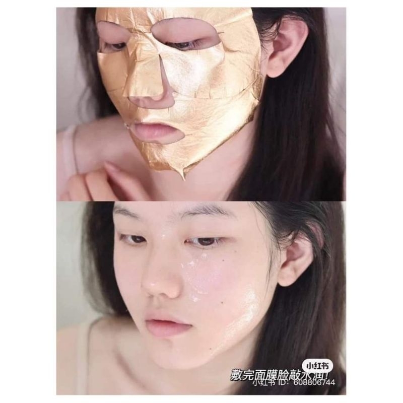 JM Solution Prime Gold Premium Foil mask มาส์กทองคำ10แผ่น