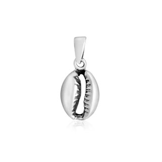 Classic silver shell pendant/จี้เปลือกหอยเบี้ยเงินคลาสสิก