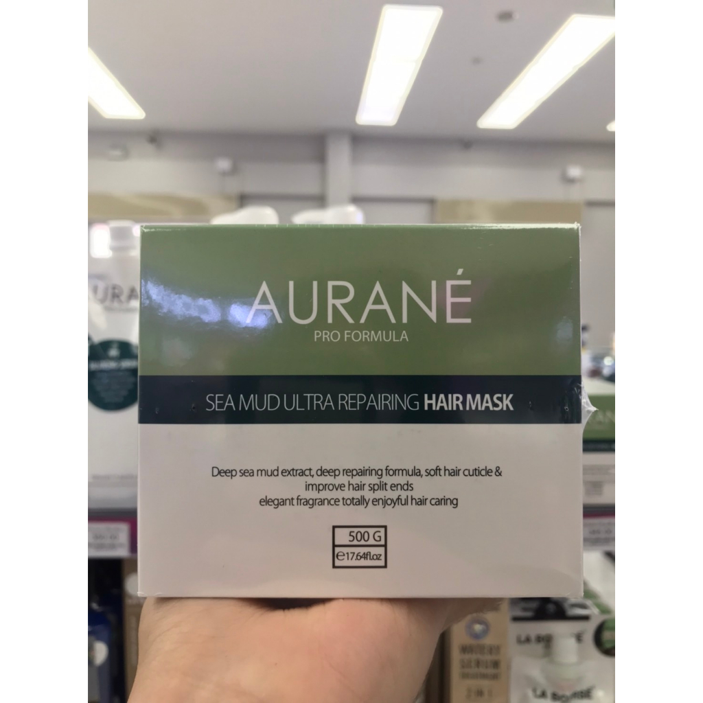 Aurane Repairing Hair Mask ออเรน รีแพร์ริ่ง แฮร์ มาส์ค  Aurané 2 สูตร 500ml. - รูปที่ 5