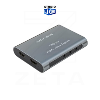 Acasis Ac-Hdu7h HDMI Video Capture Card การ์ดแคปเจอร์แบบ external รองรับการเชื่อมต่อแบบ usb type-c