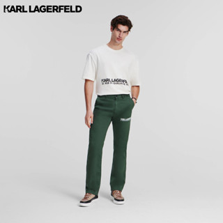 Karl Lagerfeld - KARL HOTEL KARL CHINO TROUSERS 235M1006 กางเกงขายาว