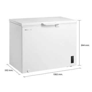 TOSHIBA ตู้แช่อเนกประสงค์ขนาด 293 ลิตร 11 คิว รุ่น GR-RC390CE-DMT(01)