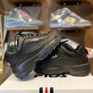 รองเท้า FILA BLACK รองเท้าผ้าใบผู้หญิง