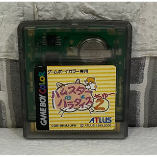 ตลับแท้ [GBC] [0142] Hamster Paradise 2 (Japan) (CGB-BHMJ) Game Gameboy Game Boy Color เกมบอย