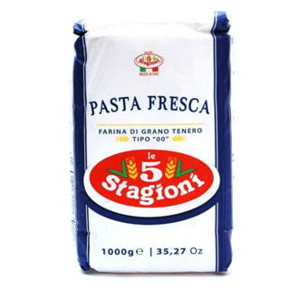 Le 5 Stagioni แป้งเบอร์ 00 สำหรับพาสต้าสด 1 กก. - Flour Fresh Pasta Type "00" Pasta Fresca 1kg 5 Stagioni brand