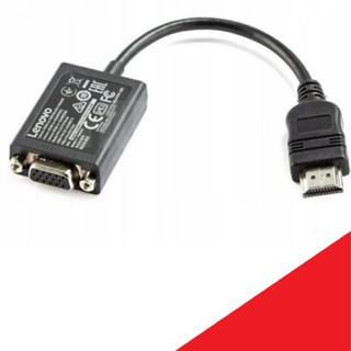 สายแปลง Lenovo HDMI to VGA Adapter เลอโนโว อะแดปเตอร์ สายสั้น ขนาด 20 cm. PN LT8511