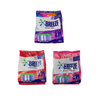 Breeze Excel ผงซักฟอก บรีส เอกเซล ขนาด 700-750 กรัม สูตรเข้มข้น