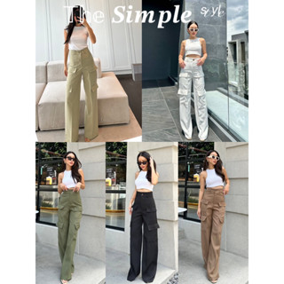 𝕋𝕙𝕖 𝑺𝒊𝒎𝒑𝒍𝒆 ˢᵗʸˡᵉ —PT175-1 super cargo pants 📣📣สวยตะโกน อันนี้สวยมากใส่แล้วมันก้อว้าวุ่น