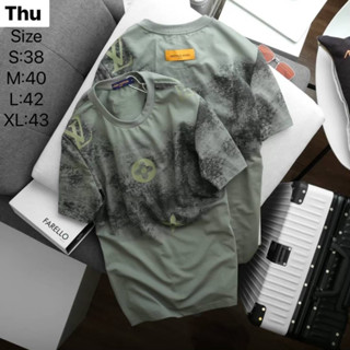 louis vuitton เสื้อยืดแขนสั้น