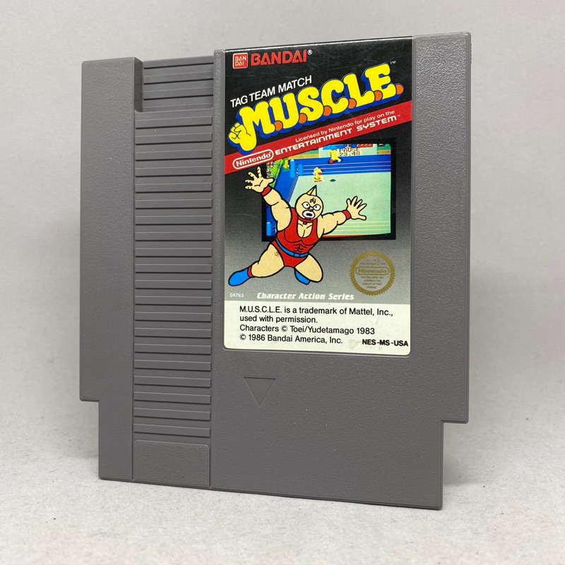 M.U.S.C.L.E. 5-screw (Kinniku Man) | Nintendo Entertainment System | NES | Original USA NTSC | Engli