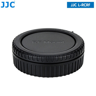 JJC L-RCRF Camera Body Cap &amp; Rear Lens Cap for Canon Rf Mount ฝาครอบตัวกล้อง และฝาครอบเลนส์ด้านหลัง(2 ชิ้น)สําหรับ Canon