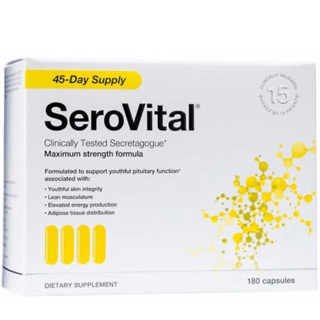 🔥พรีออเดอร์🔥SeroVital HGH  Reverse the Sign of Aging 180 Capsules