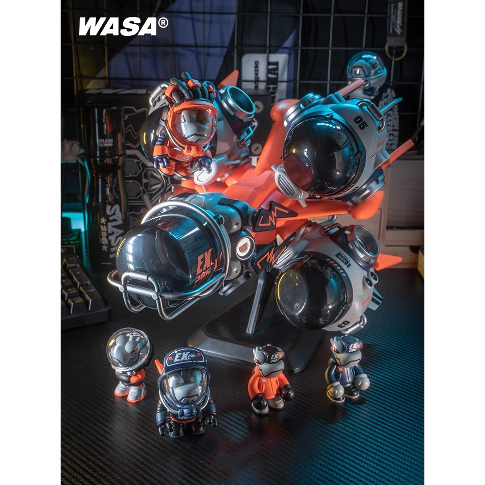 [พร้อมส่ง] LAMTOYS WASA Explore 206 Spaceship Dragon series ลิขสิทธิ์แท้ 🚀 ของสะสม Wazzup Baby Chame