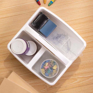 กล่องใส่พู่กัน กล่องจัดระเบียบ มีหูหิ้ว ! Storage Box Sensory Play Lookmaebaby