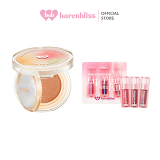 bnb barenbliss True Beauty Inside Cushion 12g + Peach Punch Mini Lip Tint Kit